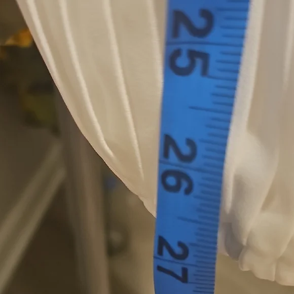 NWT Talbots Elegant Cream Pleated Sleeve Top Sz PXL - Picture 13 of 16